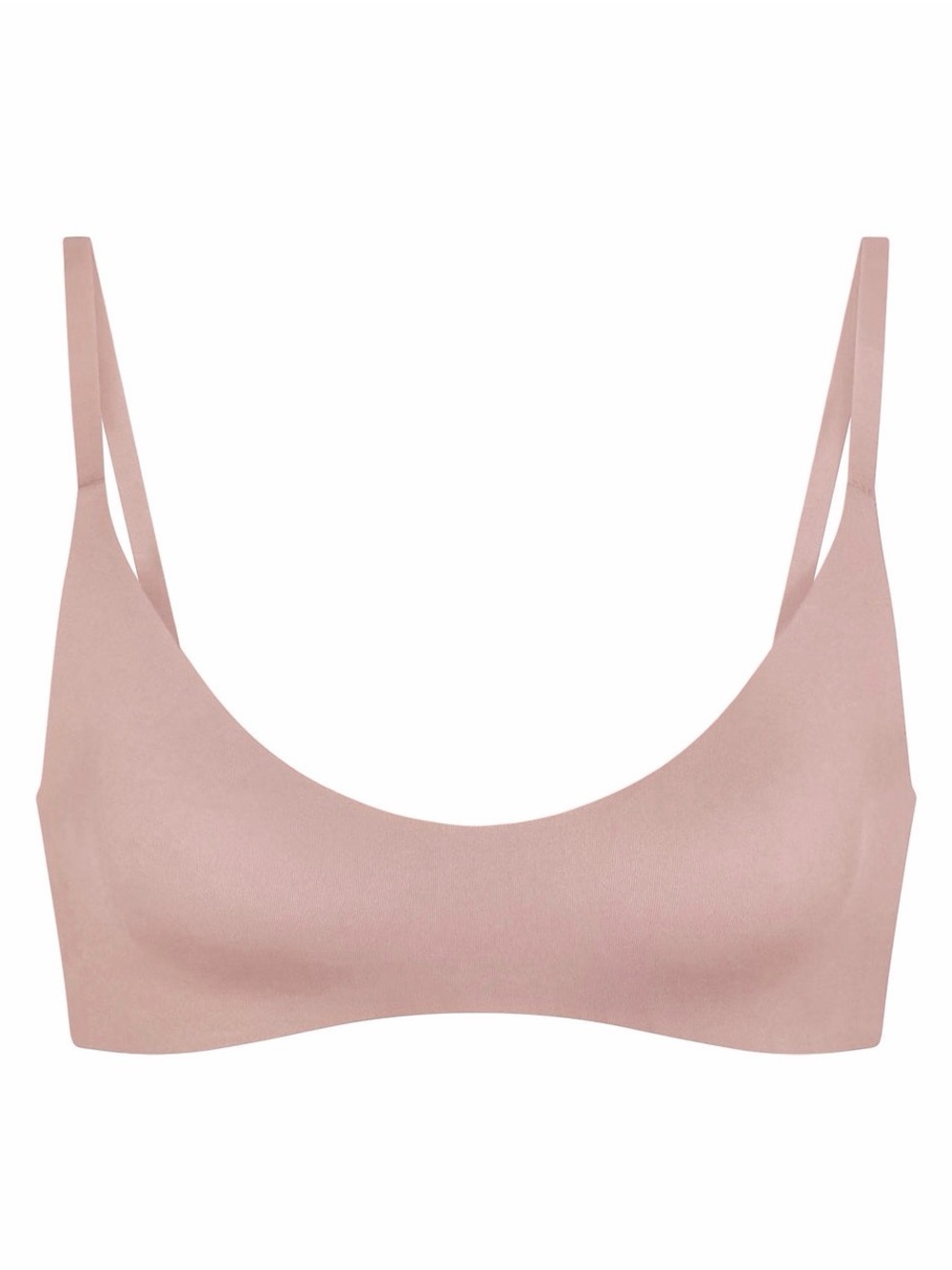 NWT SKIMS Nike Skims Matte Micro Scoop Bra Himalayan Pink Size L